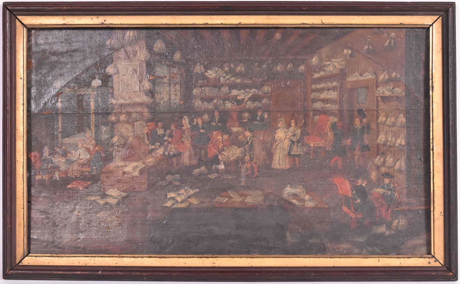 Oil on Board, Genre Scene, School David Taniers (1 of 6)