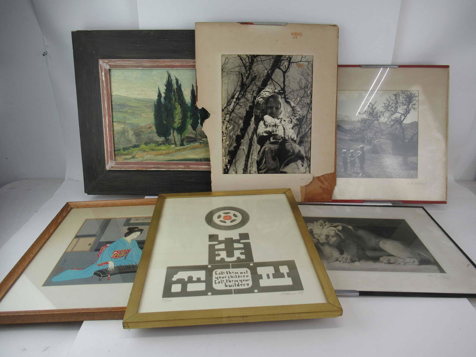 Group of Assorted Artwork and Photos (1 of 9)