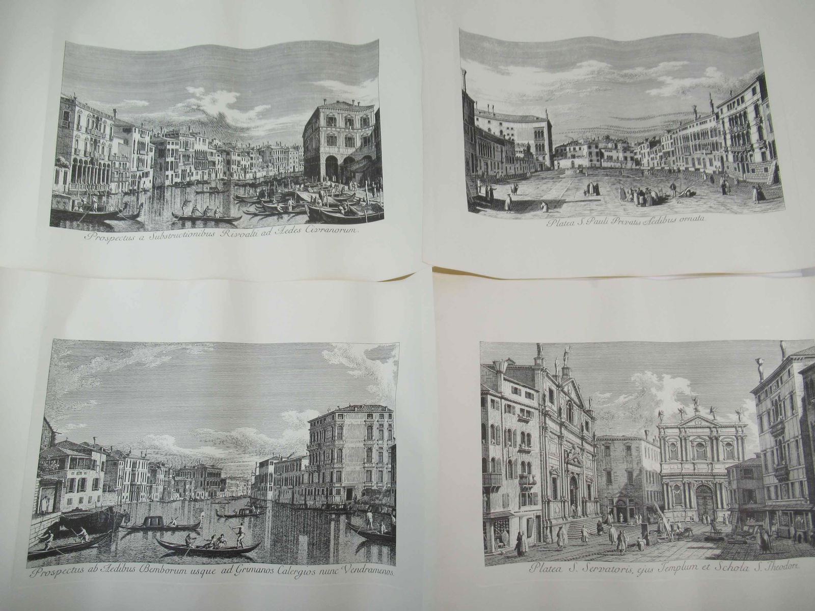 Twelve European Street Scene Art Prints (1 of 7)