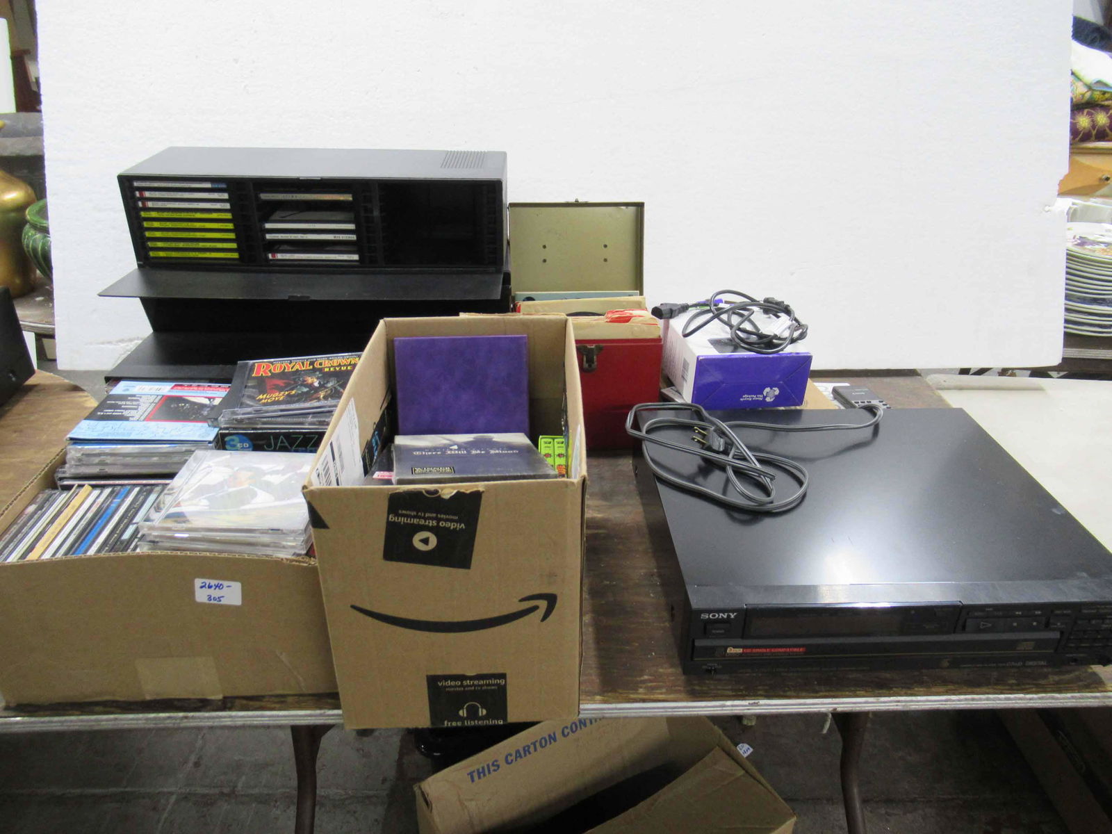 Sony CD Player Model C7esD (1 of 9)