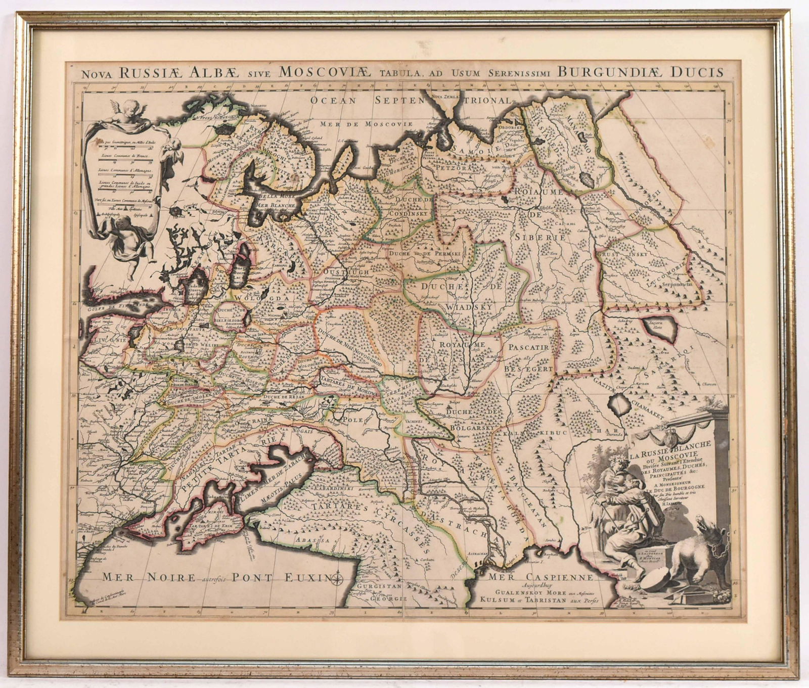 Map of La Russie Blanche ou Moscovie (1 of 11)