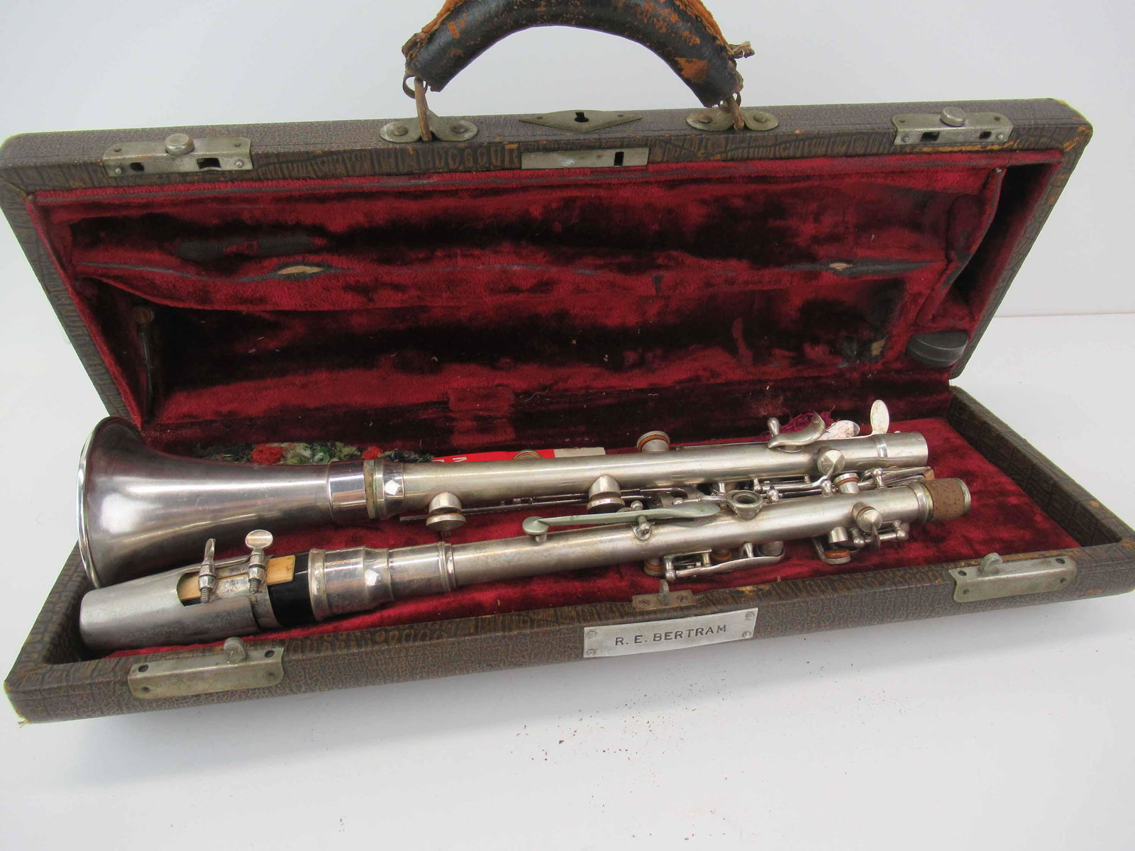 Ultra Rare Buffet Crampon Cie Silvered Clarinet (1 of 8)