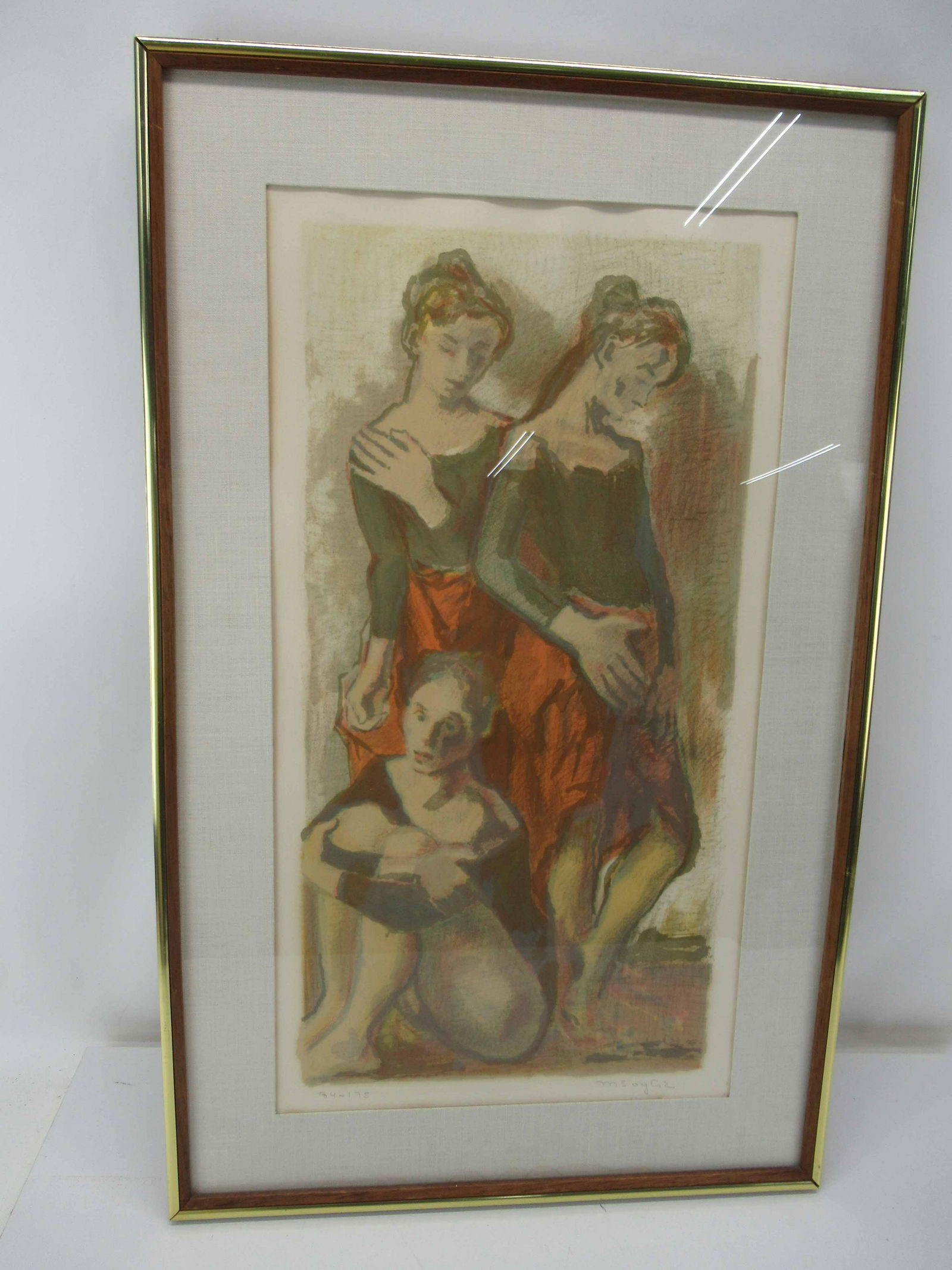 Moses Soyer Print of Dancers (1 of 4)