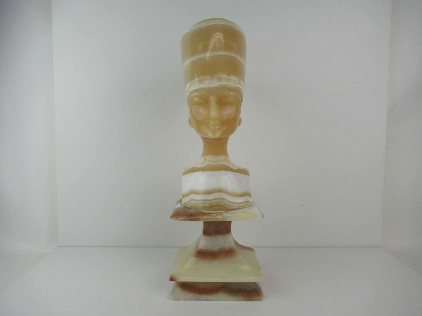 Onyx Egyptian Queen Nefertiti Bust (1 of 8)