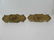Antique Pair of Gilt Metal Wall Brackets - 6