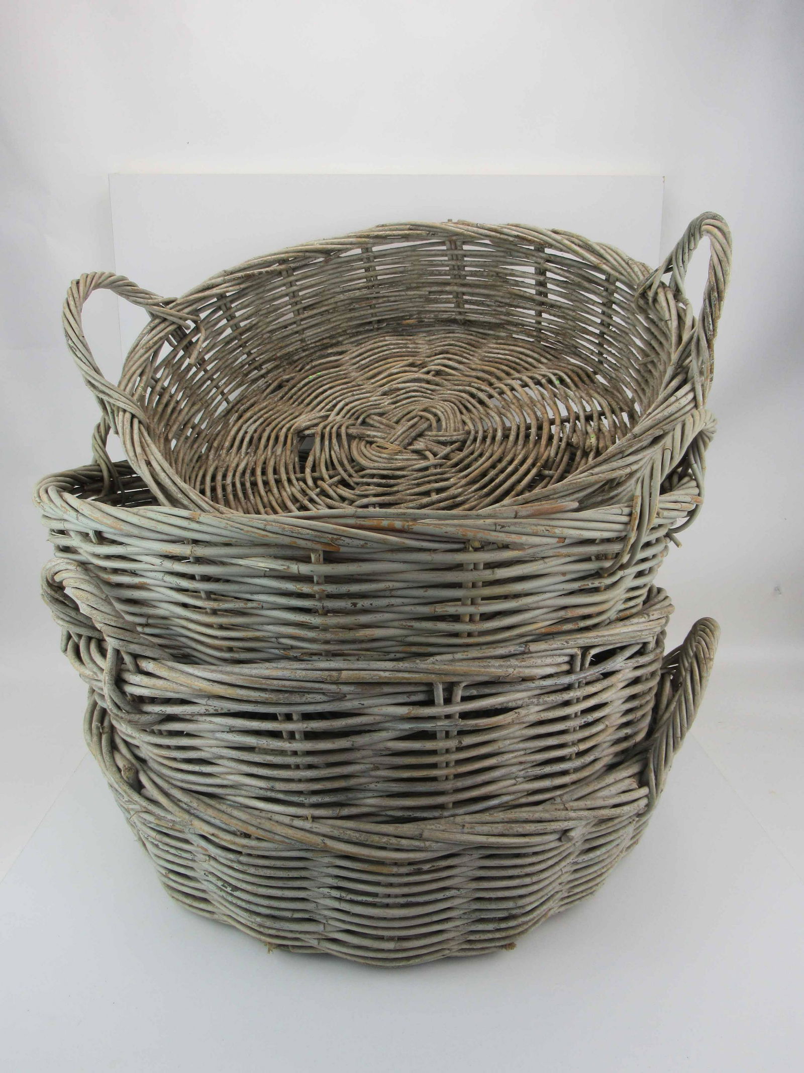Set of 4 Woven Handled Baskets (1 of 13)