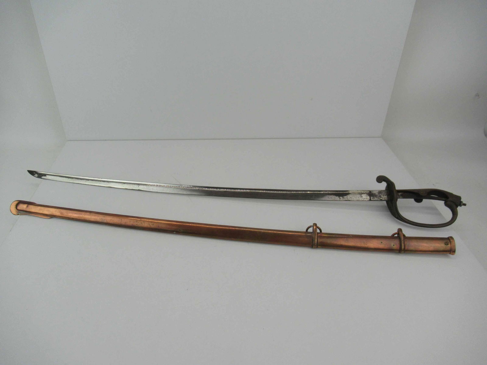 Vintage Dress Sword with Brass Sheath (1 of 12)