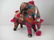 Two Handmade Embroidered Woven Cotton Animals - 7