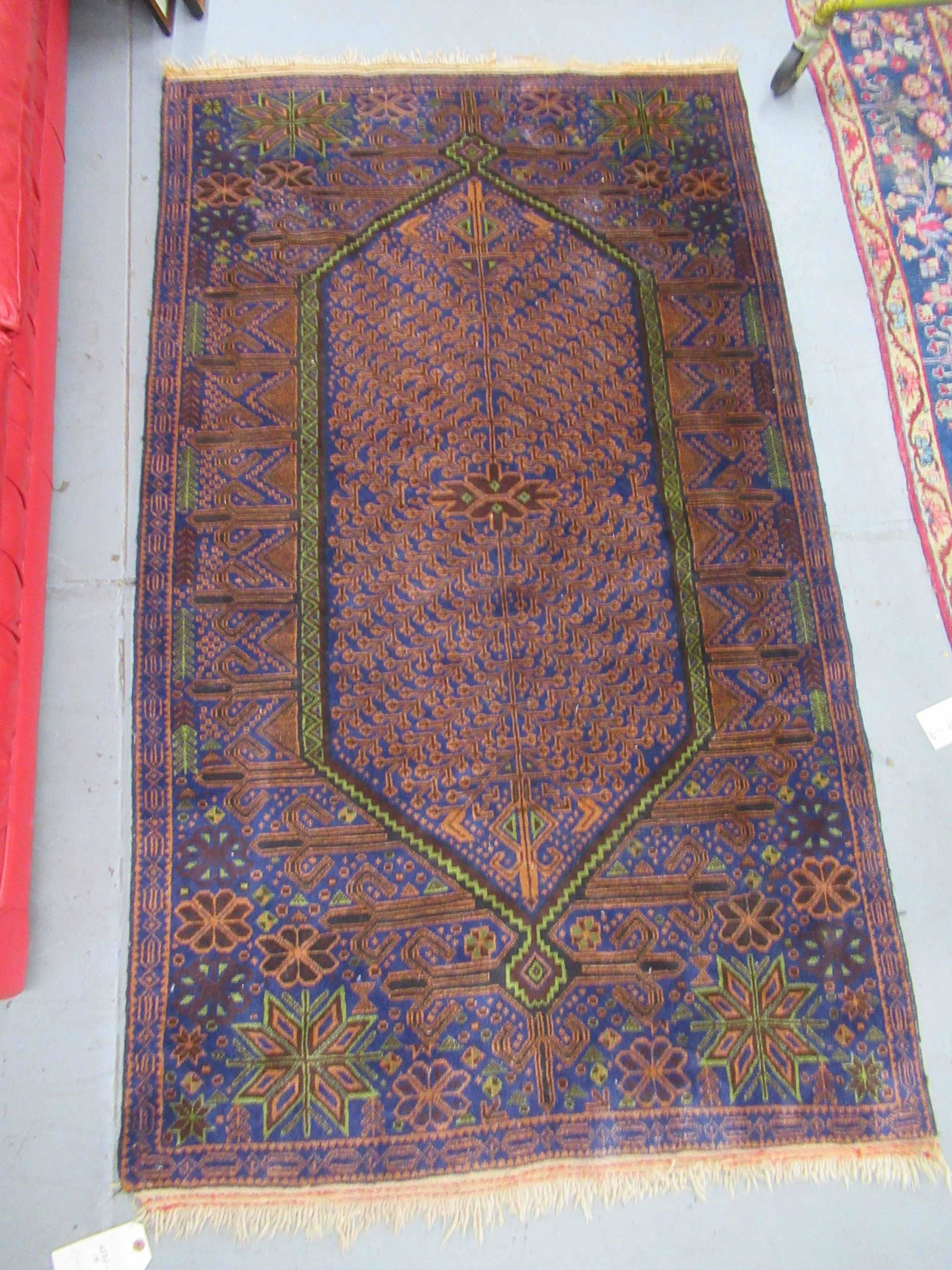 Oriental Style Area Rug Balouch Carpet (1 of 6)