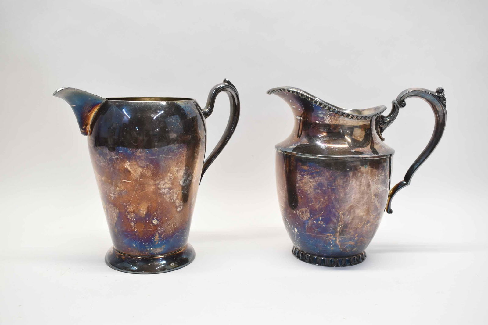 Two Silver Plated Water Pitchers (1 of 7)