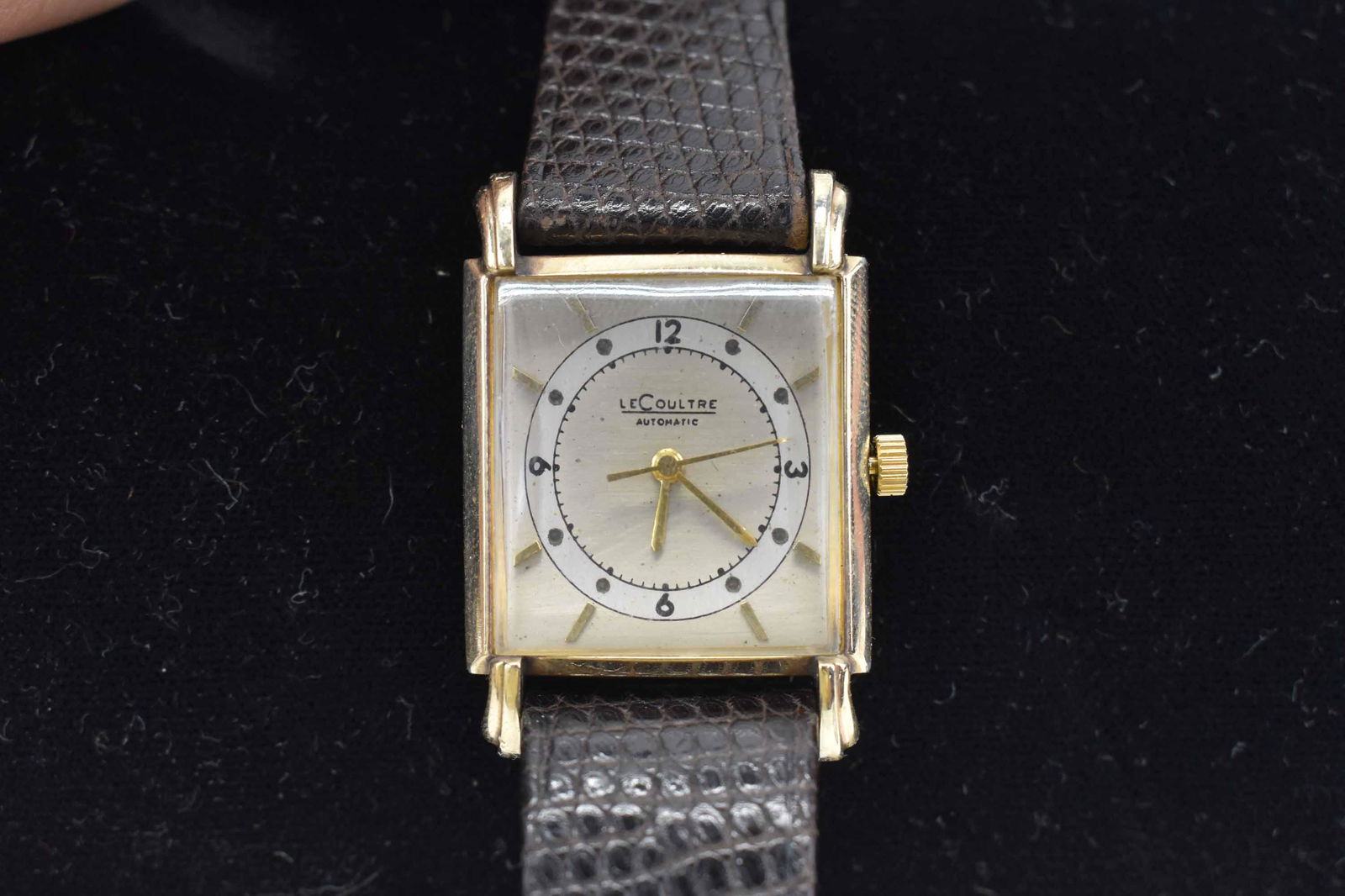 Vintage LeCoultre Automatic Art Deco Wrist Watch (1 of 11)