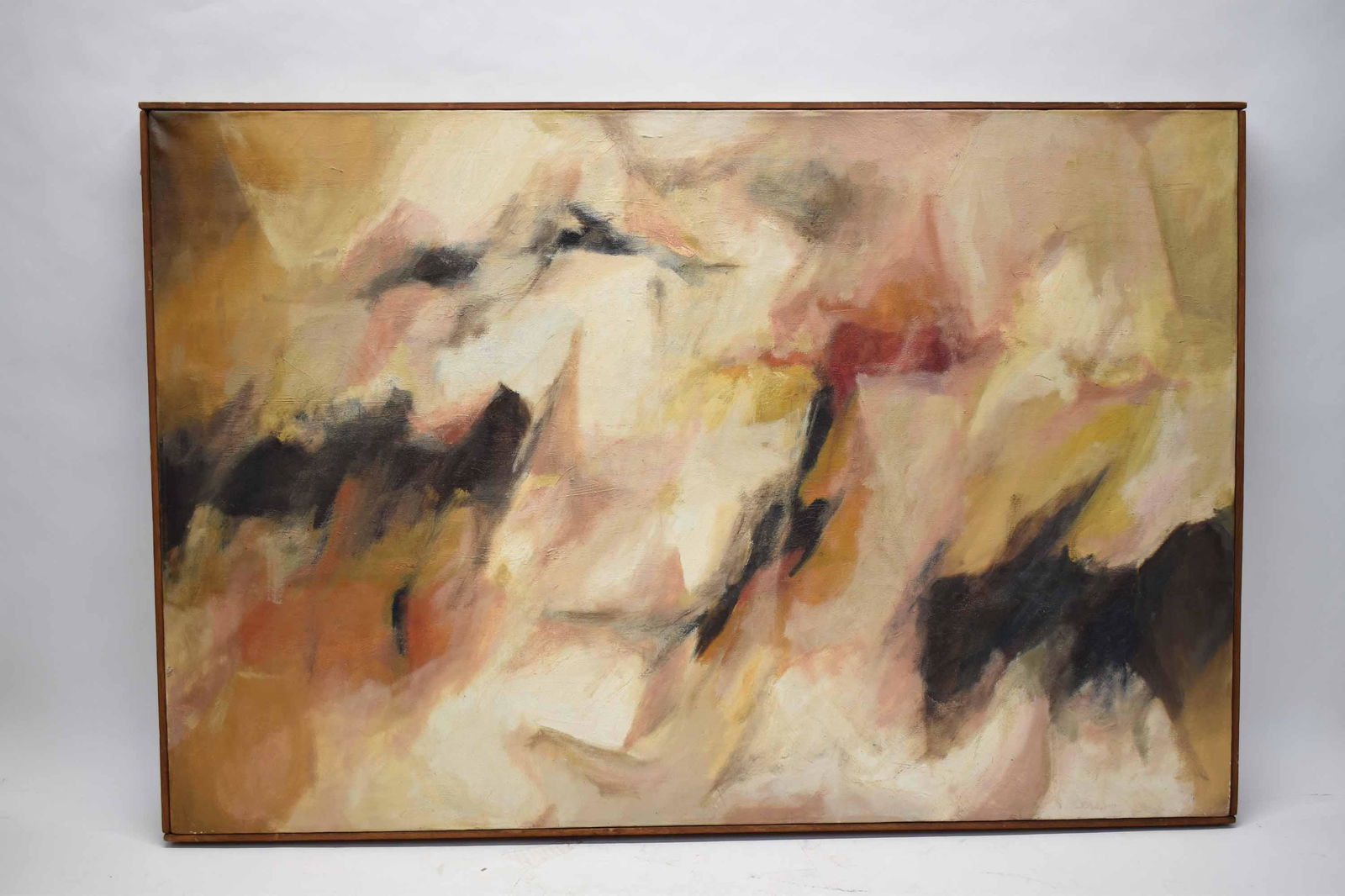 Oil on Canvas Expressionist Painting (1 of 4)