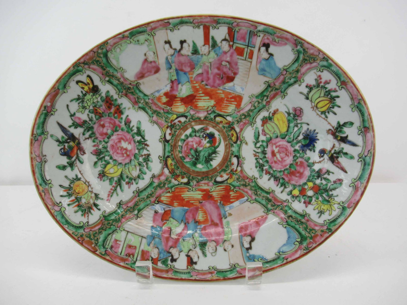 Chinese Export Famille Rose Medallion Platter (1 of 5)