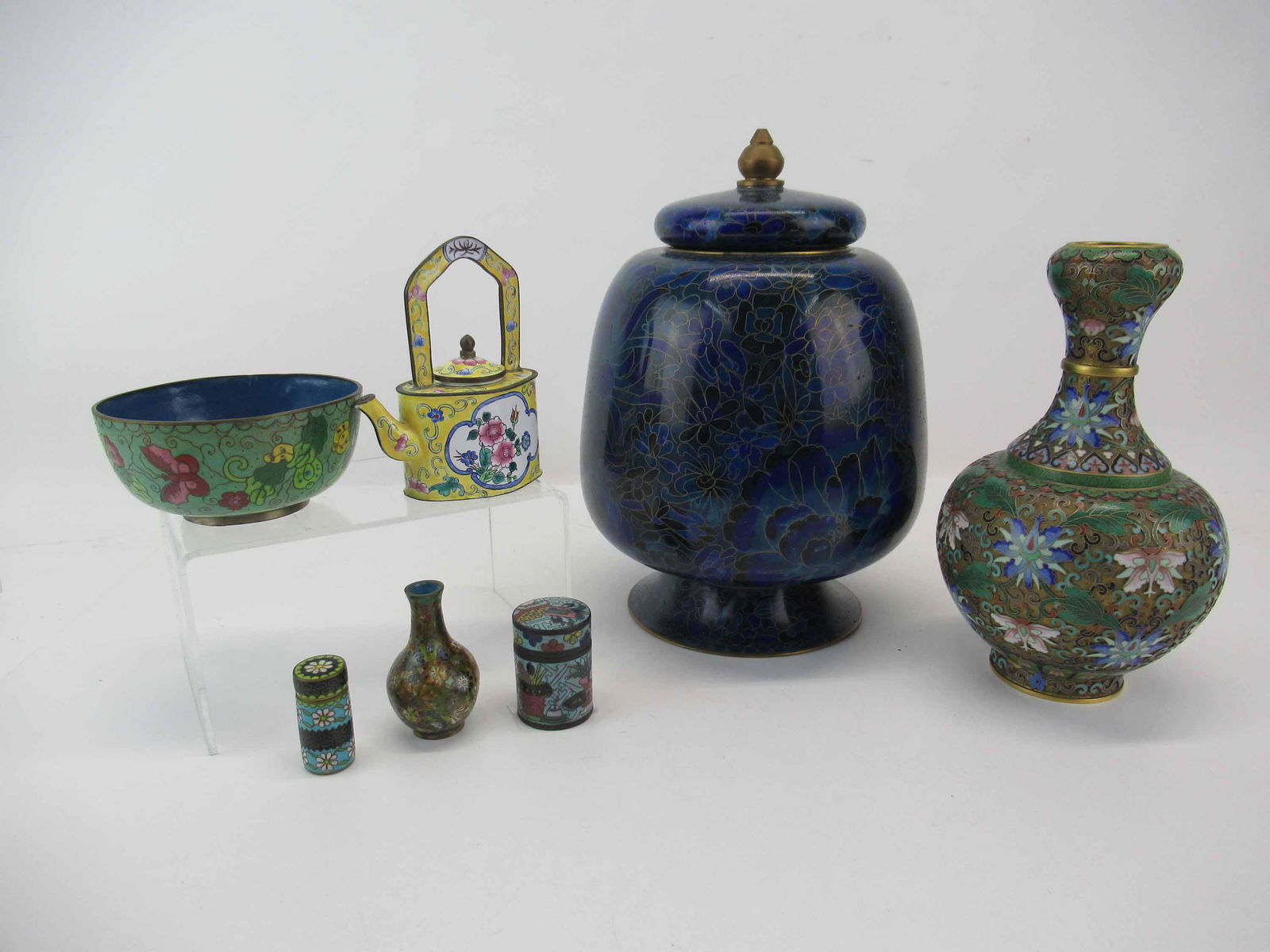 Champleve and Cloisonne Table Articles (1 of 5)