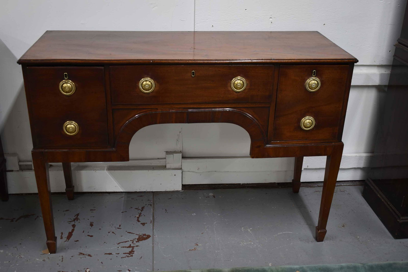 Antique Mahogany George III Style Sideboard (1 of 10)