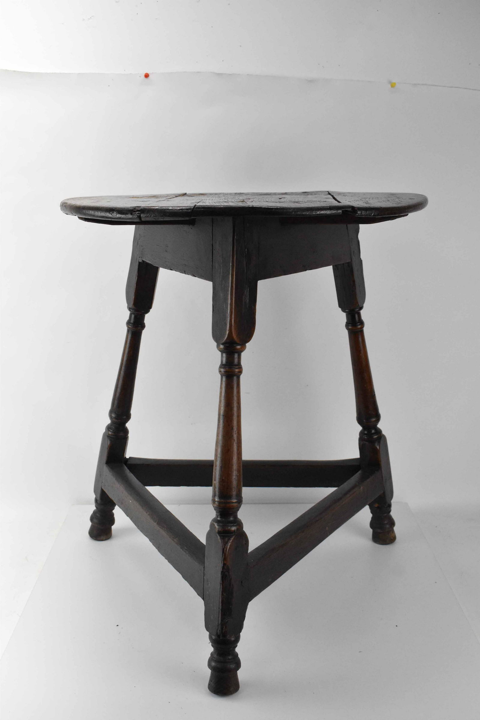Antique Oak Cricket Table (1 of 12)