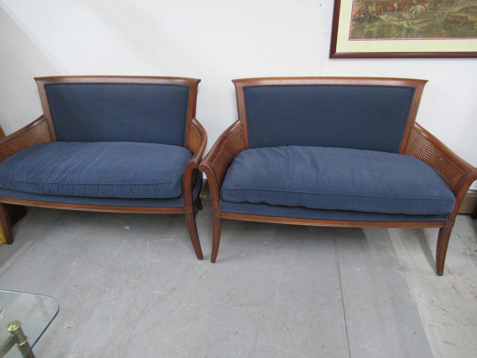 Pair of Ethan Allen Provincial Settee (1 of 6)