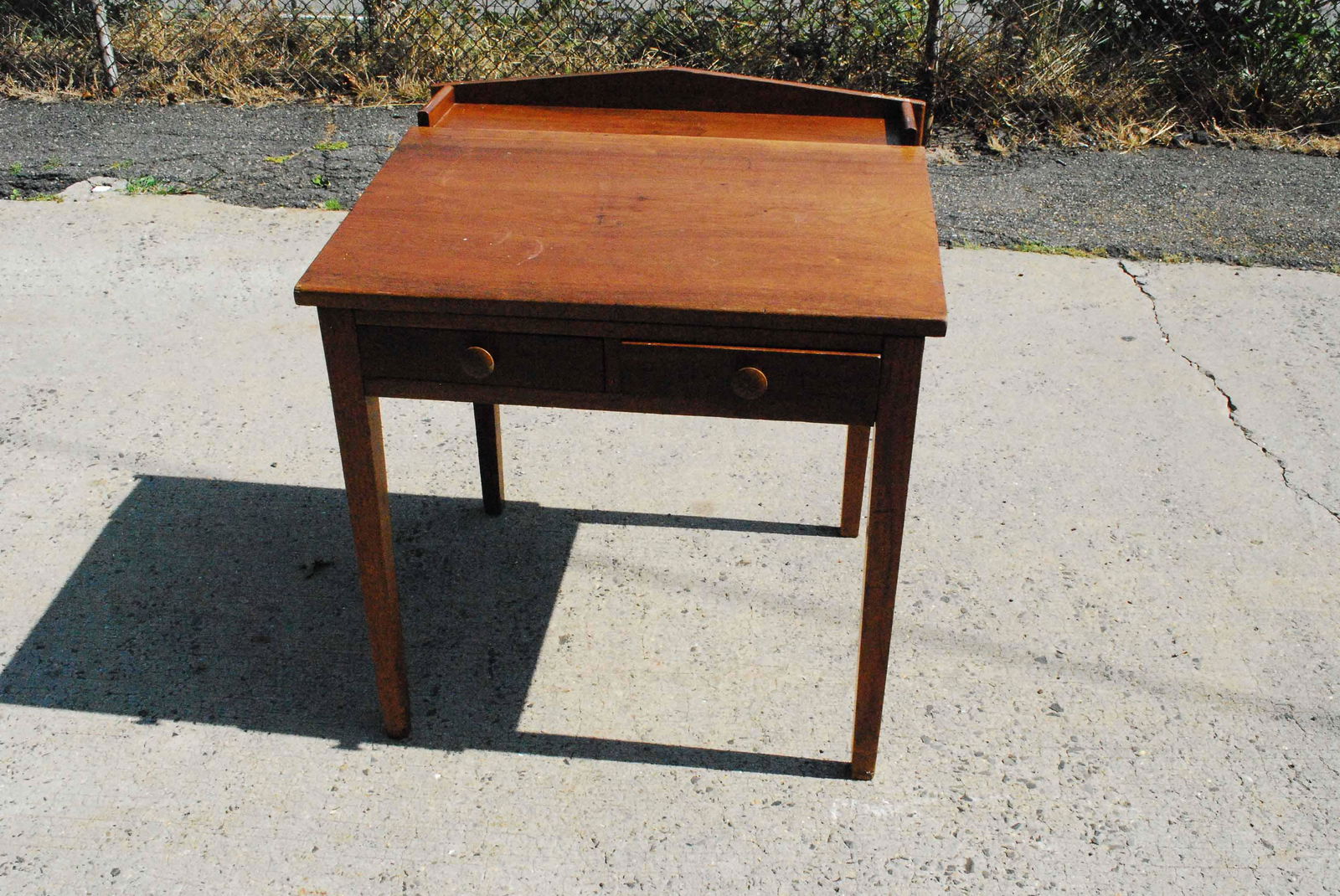 Antique Slant Top Writing Desk (1 of 4)