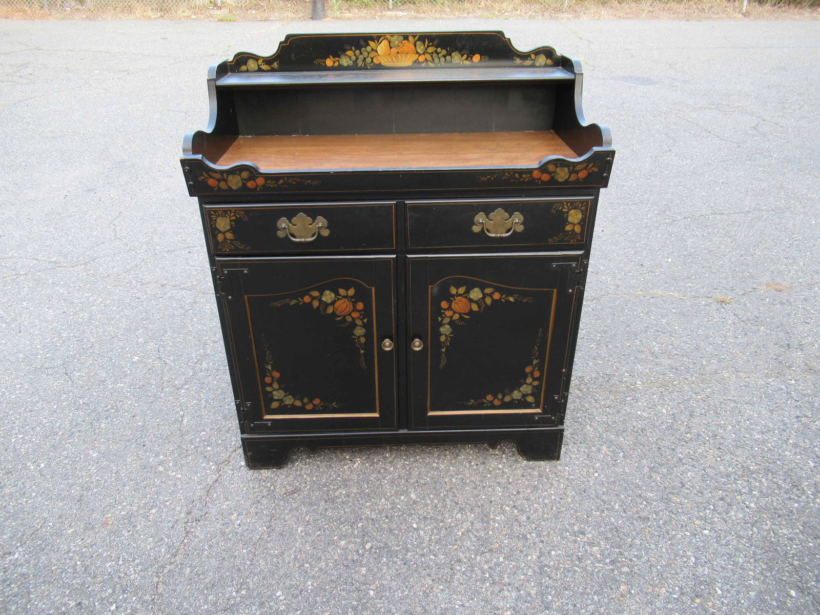 Hitchcock Style Ethan Allen Serving Cabinet (1 of 9)