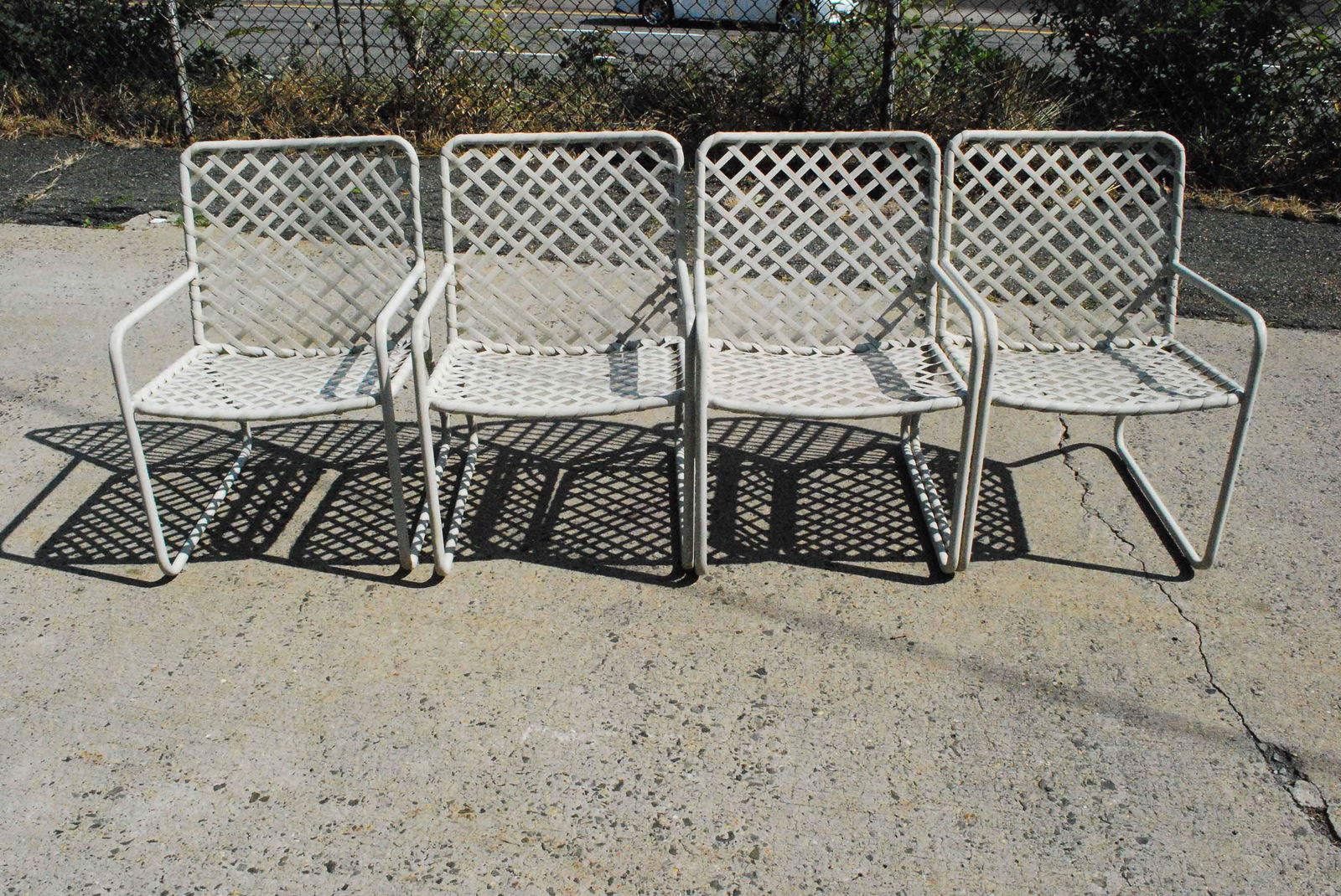 Four Brown Jordan Outdoor Dining Chairs (1 of 5)