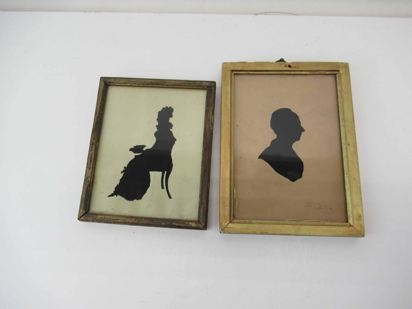 Two Antique Framed Silhouettes (1 of 4)