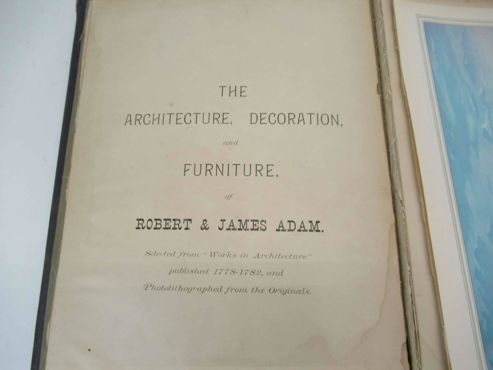 The Architecture Decoration and Furniture Book (1 of 4)