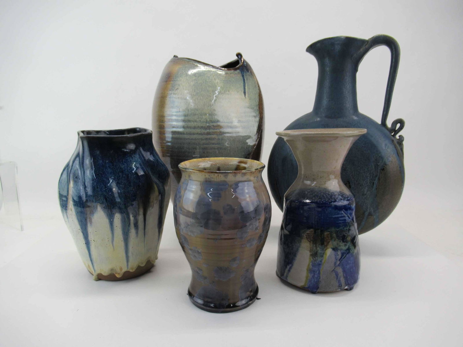 Group of Assorted Art Pottery Vases (1 of 9)