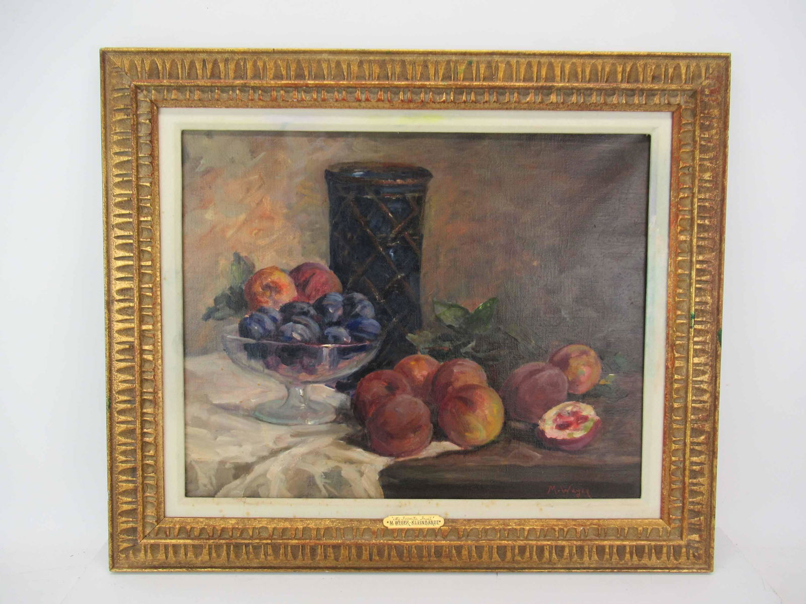 Marie Weger-Kleinbardt (1882â€“1980) Oil on Canvas (1 of 6)