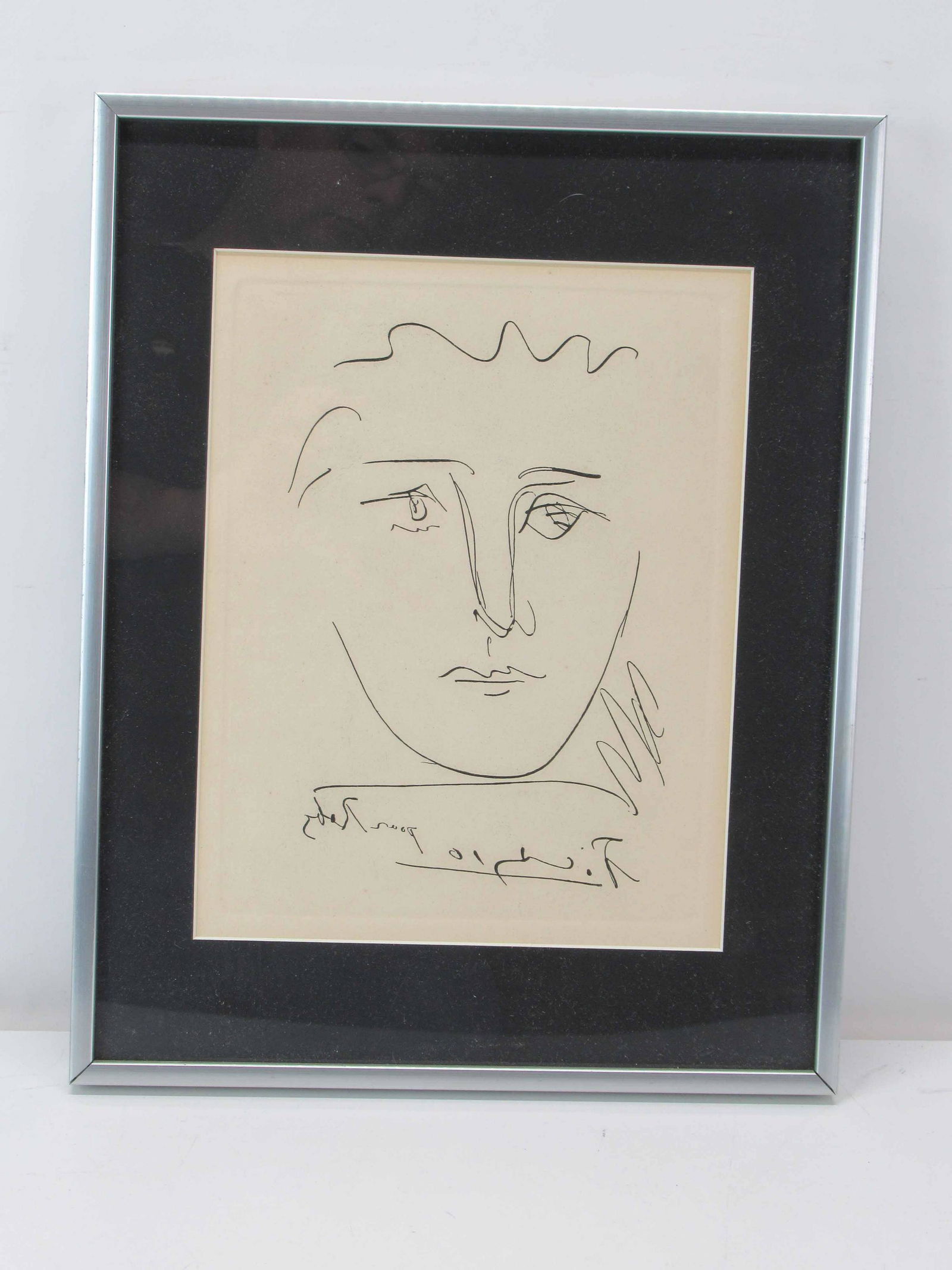 Pablo Picasso "Pour Roby" Original Etching (1 of 3)