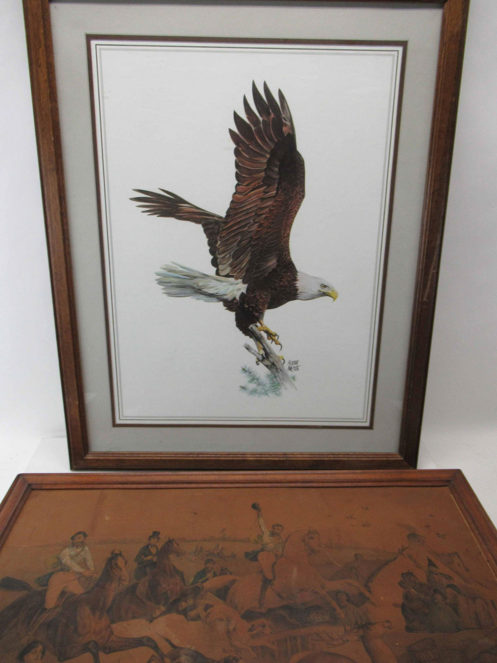 Hugh Hirtle Lithograph of Eagle (1 of 7)