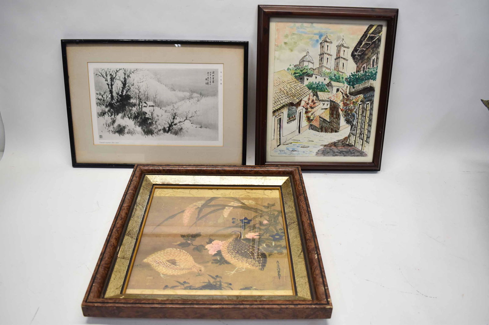 Watercolor of Italian Village Scene (1 of 10)