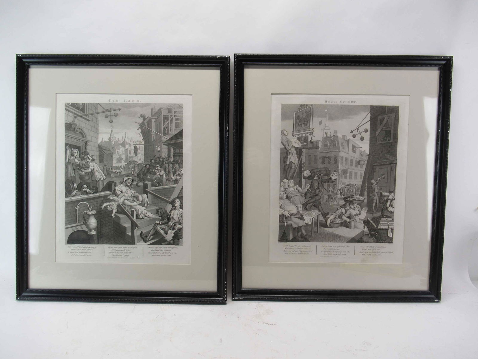 Pair of William Hogarth Framed Engravings (1 of 5)