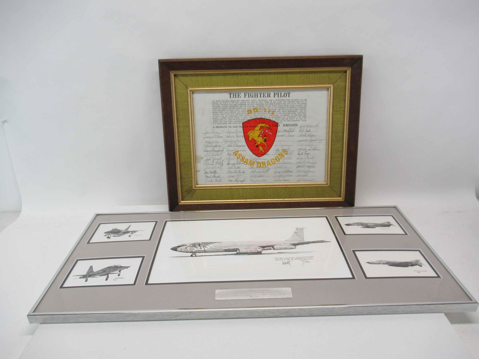 Group of Framed Joe Milich Aviation Prints (1 of 6)