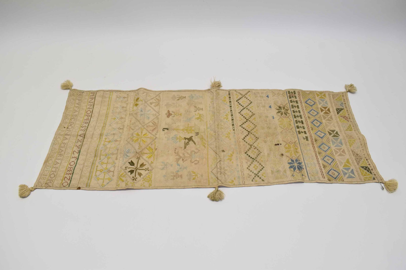 Antique Needlework Sampler (1 of 6)