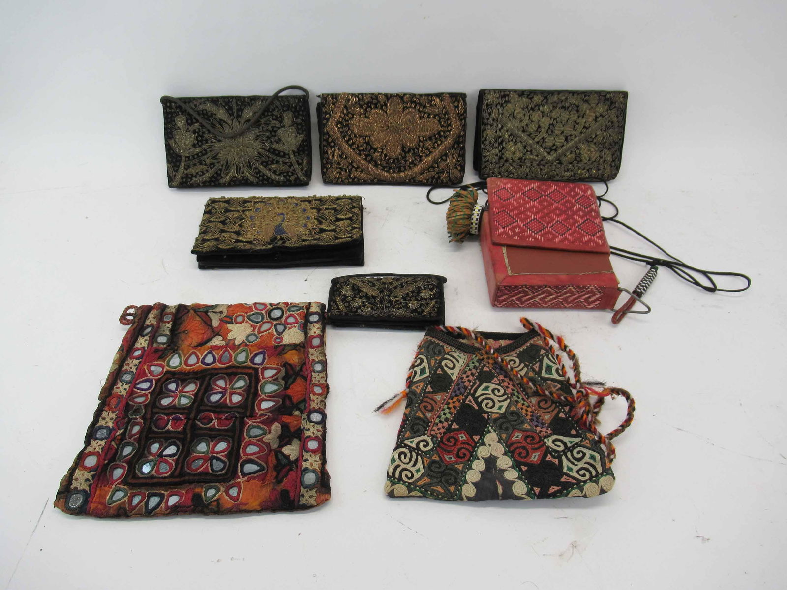 Group of Handmade Indian Purses (1 of 12)