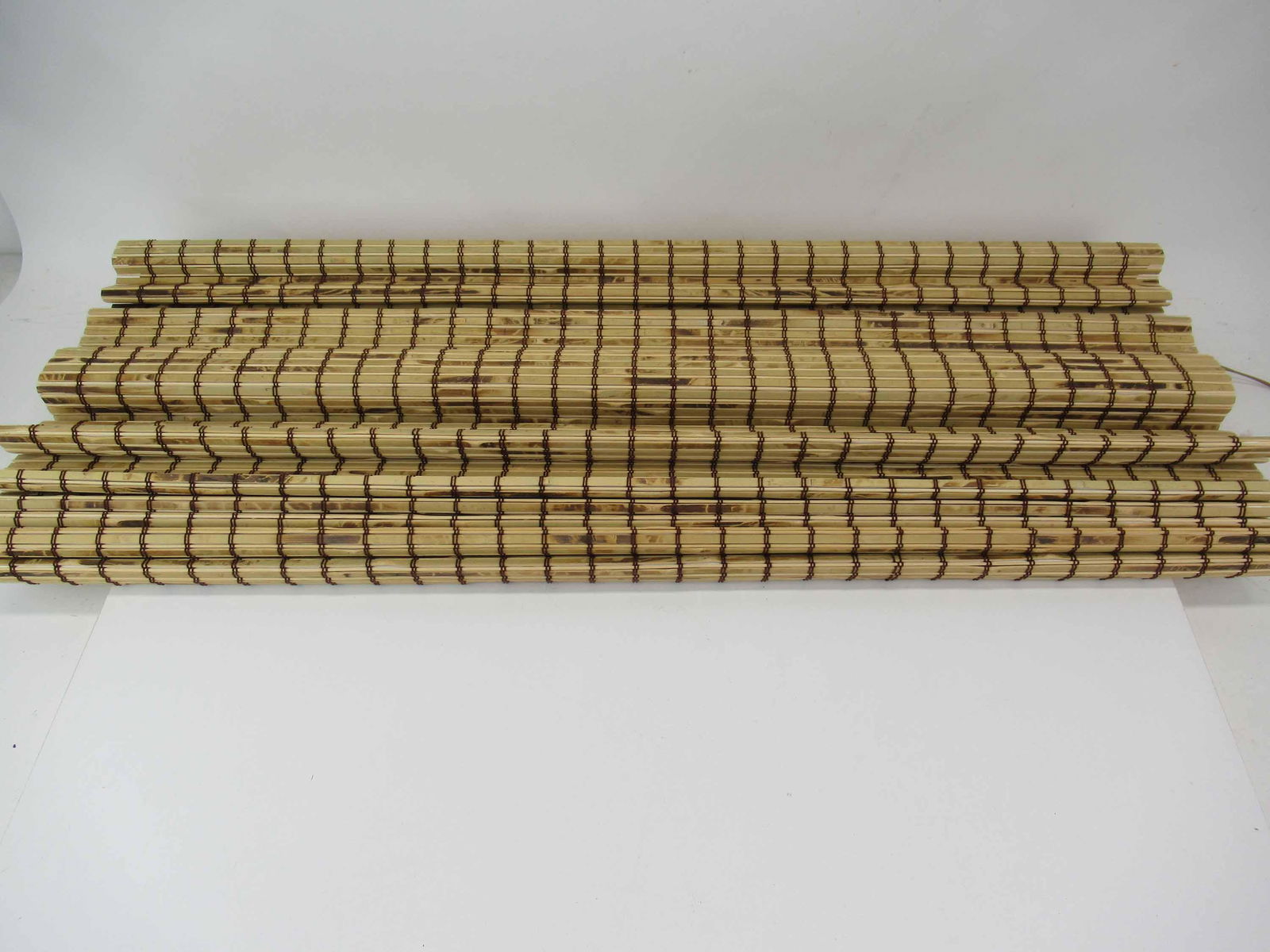 Custom Rustic Bamboo Window Blind Shade (1 of 3)