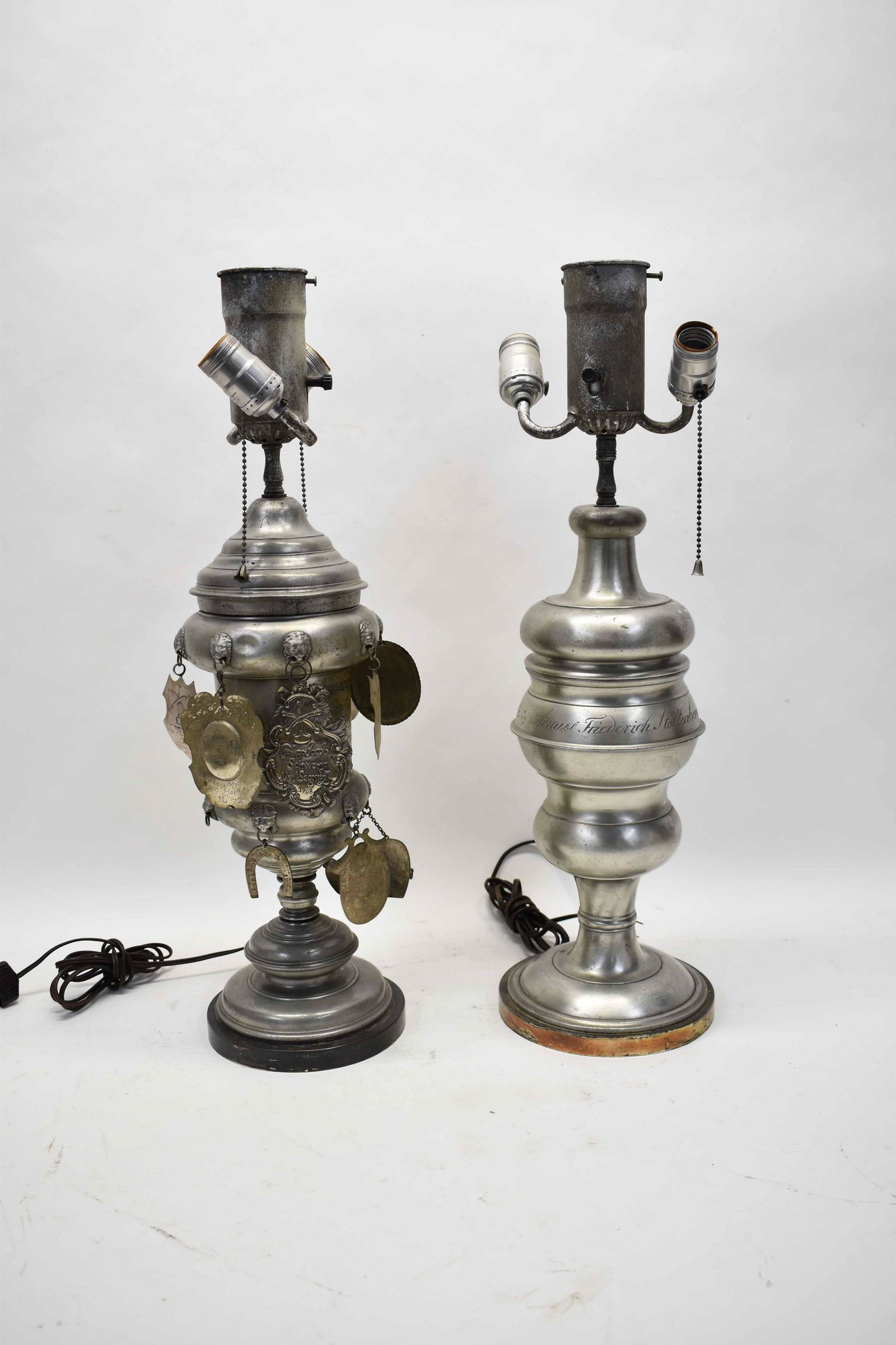 Antique Germanic Pewter Urn (1 of 11)