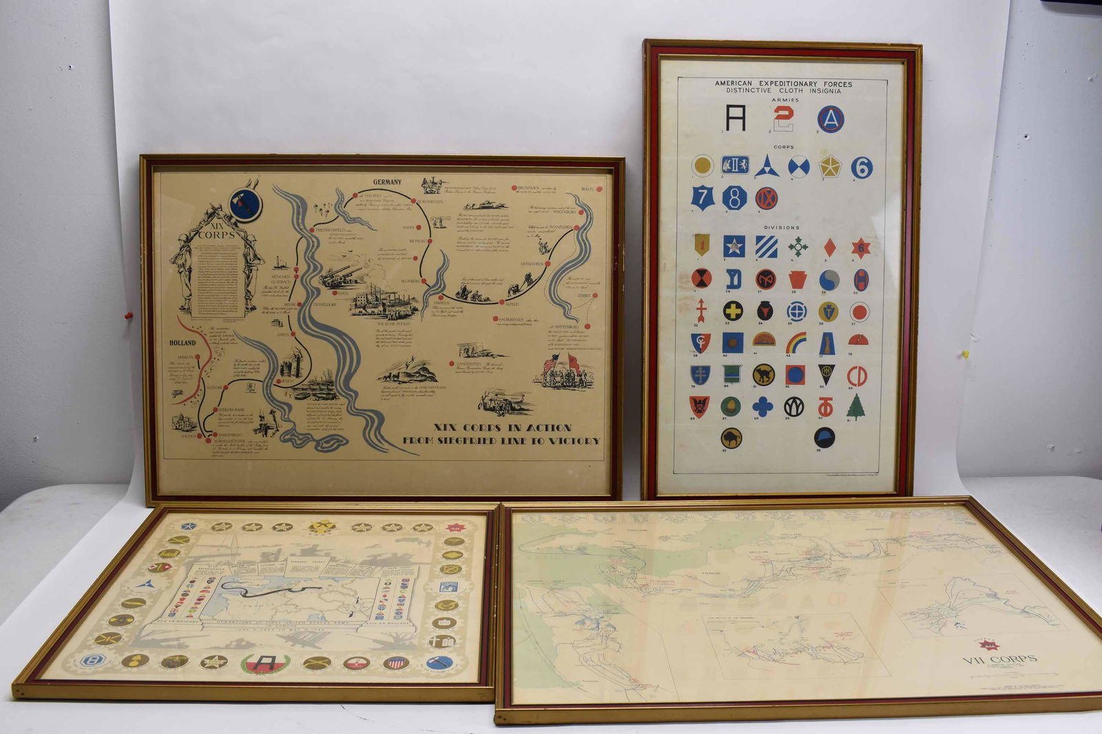 Three WWII Movement Maps (1 of 9)