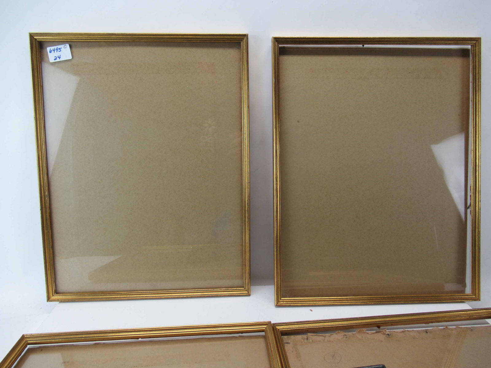Set of Four Gilt Decorated Picture Frames (1 of 3)