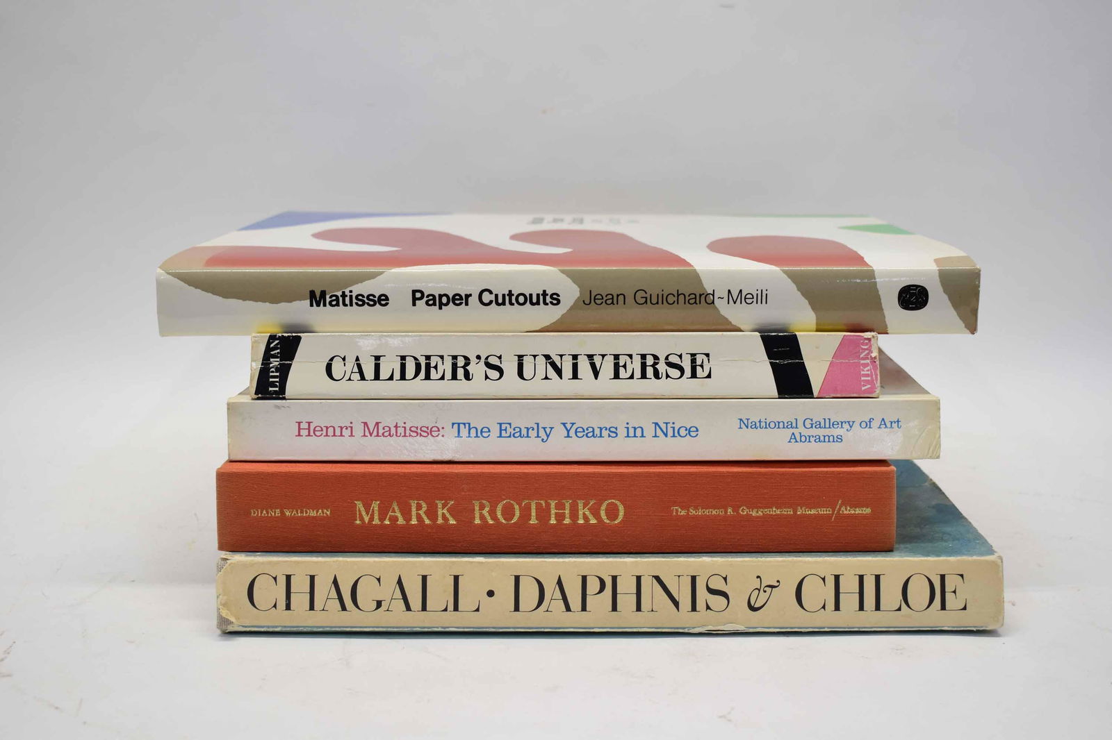 Caulder's Universe by Jean Lipman: Caulder's Universe by Jean Lipman together with Matisse Paper Cutouts by Jean Guichard-Meili, Henri Matisse: The Early Years in Nice by Jack Coward and Dominique Fourcade, Daphnis & Chloe by Longus, a