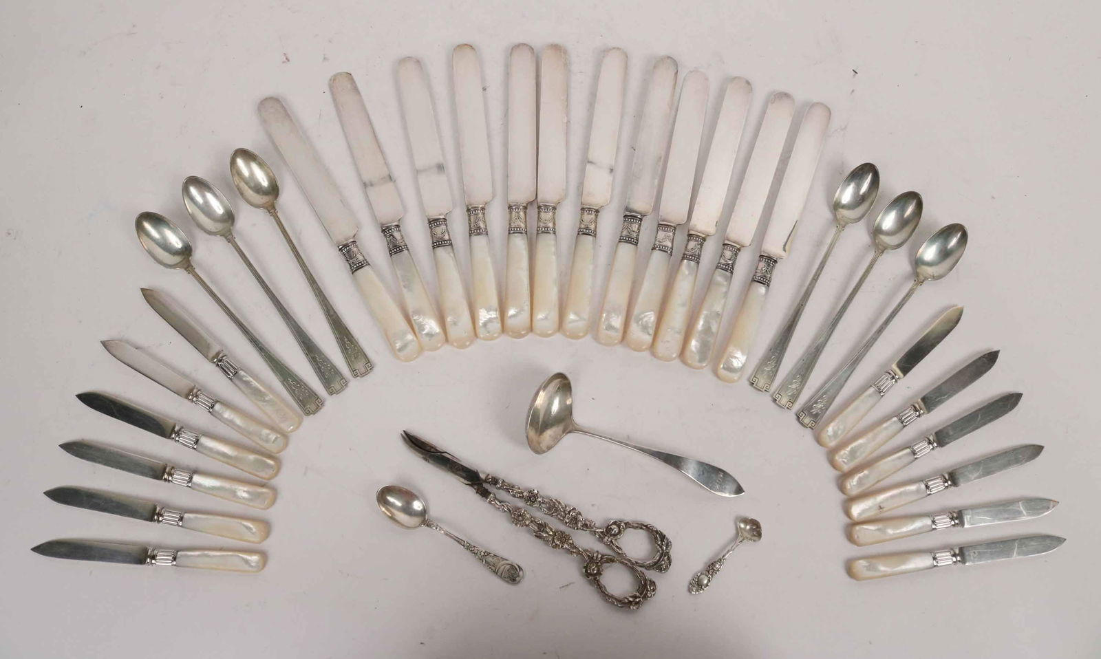 Gorham Sterling "Etruscan" Iced Tea Spoons (1 of 5)