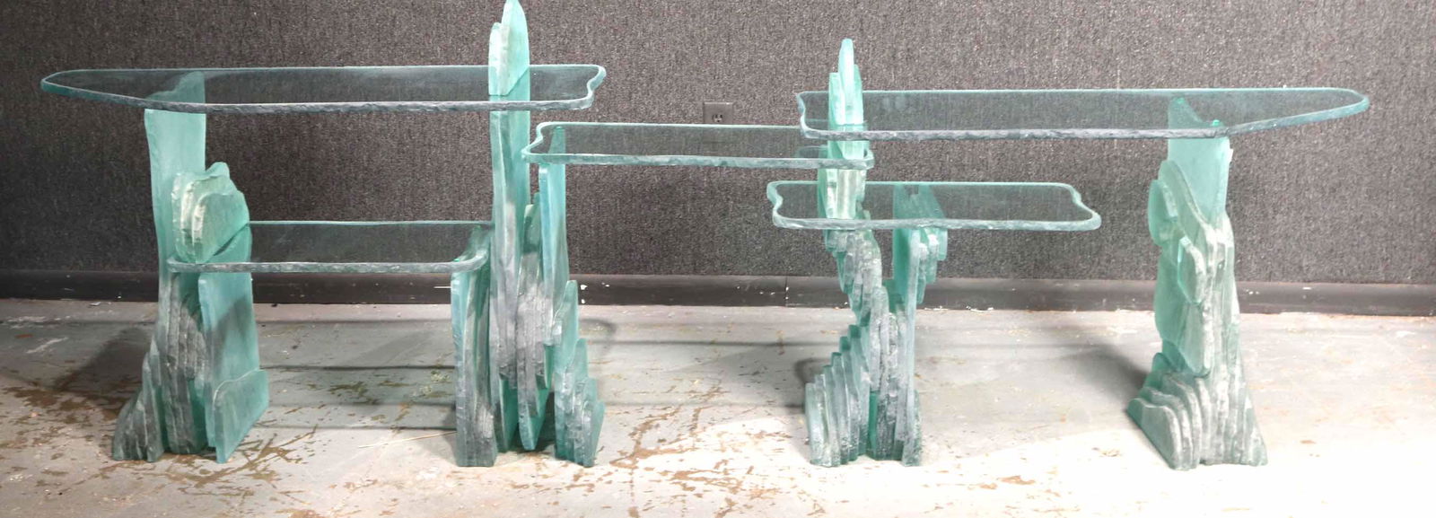 Larry Benjamin, Glass Accent Wall Table (1 of 15)