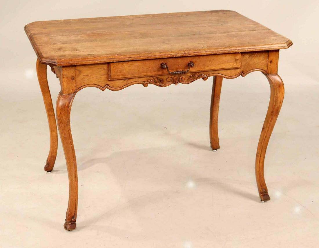 Louis XVI Provincial Oak Bureau Plat (1 of 6)