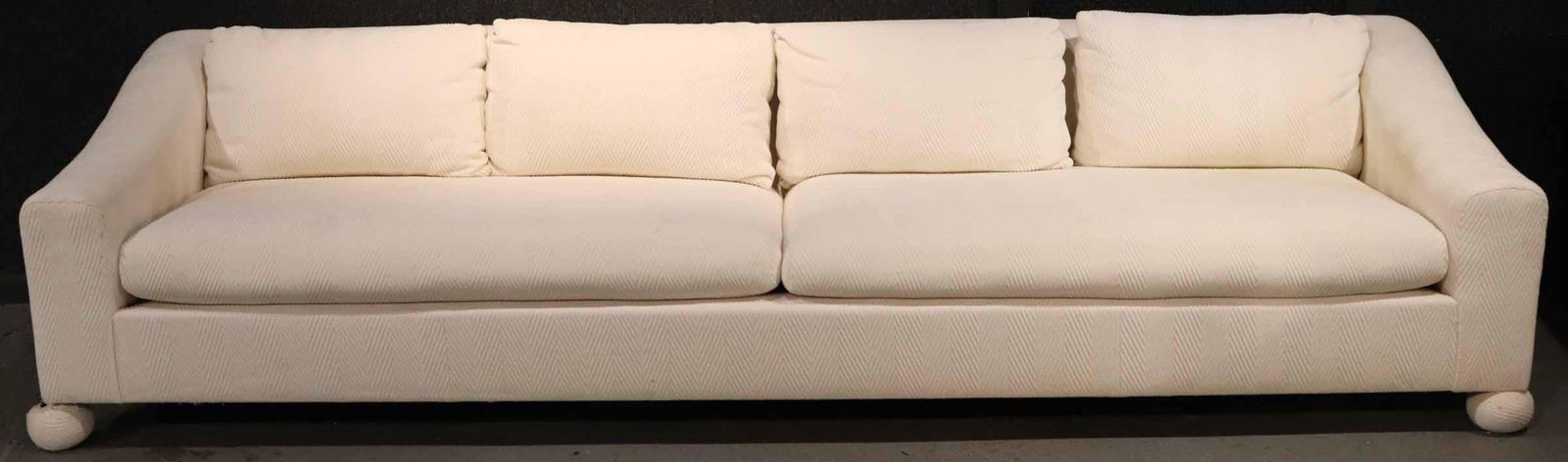 Large Contemporary Five-Seat Upholstered Sofa (1 of 6)
