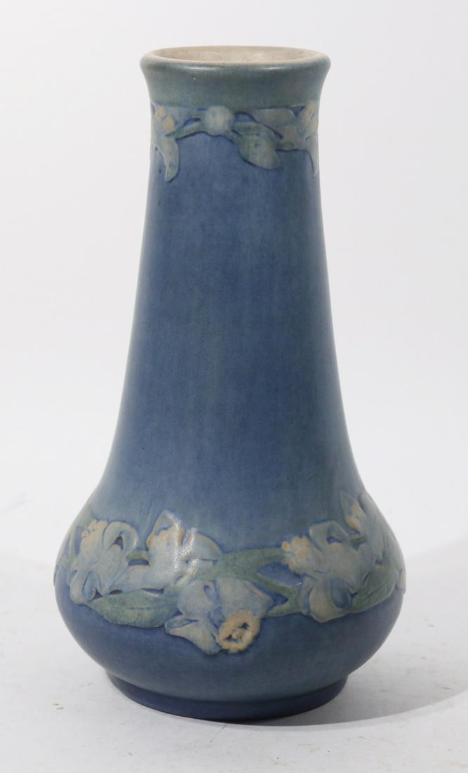 Newcomb Art Pottery Blue-Glazed Vase (1 of 5)
