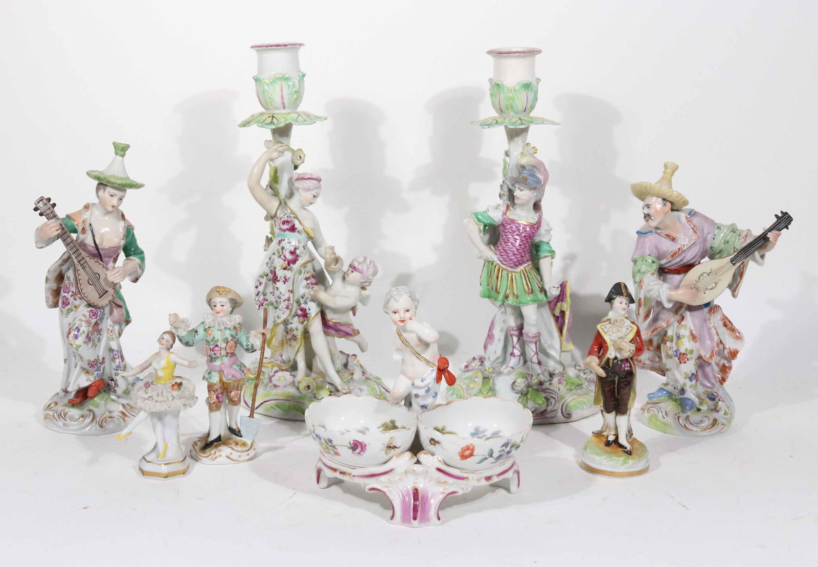 Eight Porcelain Figurines (1 of 10)
