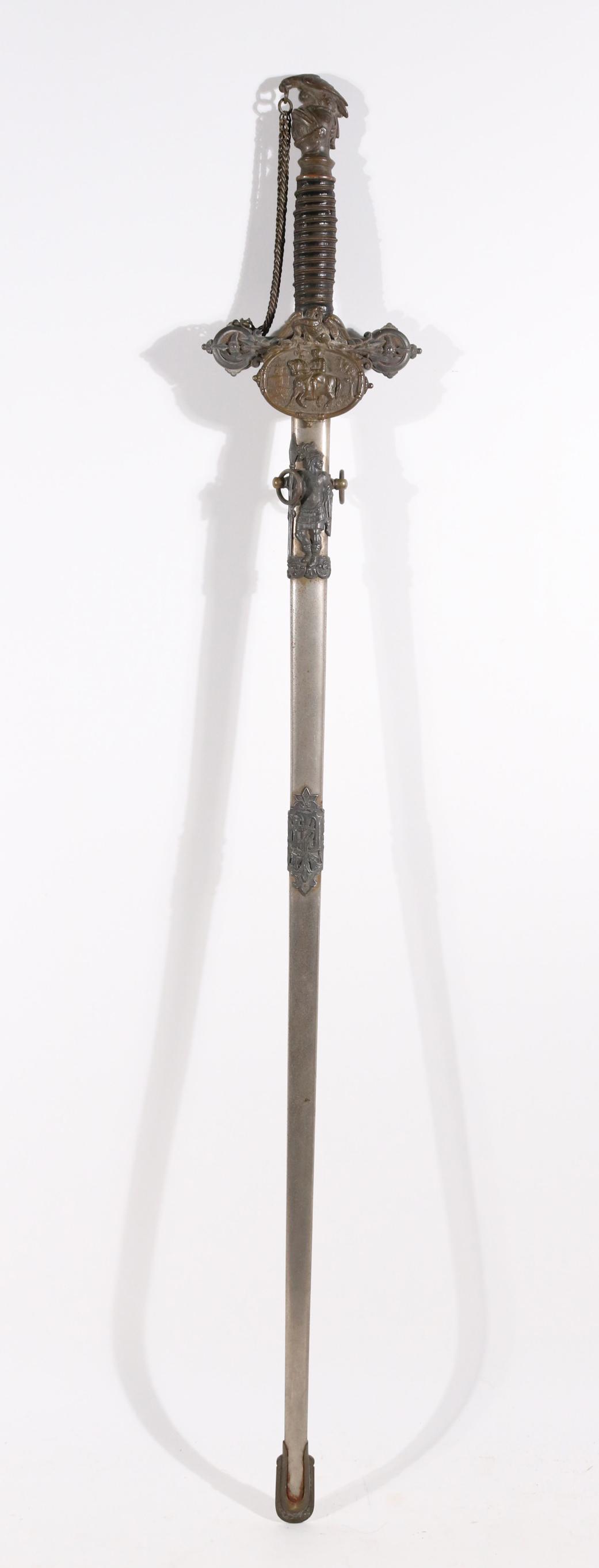 Knights of Pythias Eagle Decorated Sword (1 of 5)