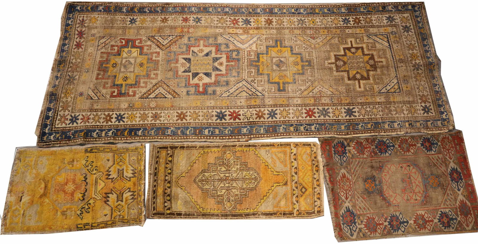 Four Tribal Runner/Throw Rugs (1 of 12)