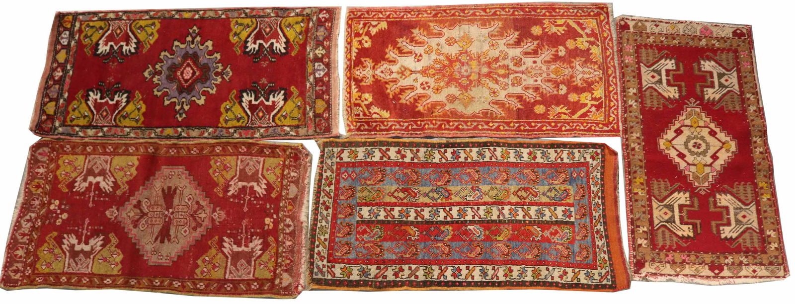 Five Caucasian Prayer Rugs (1 of 8)