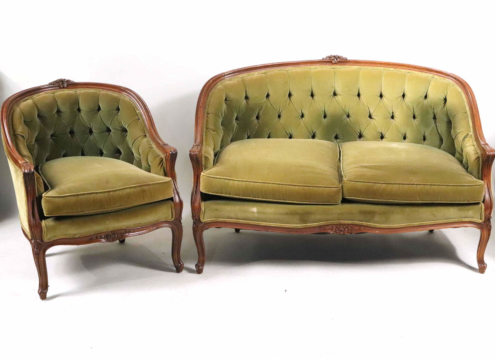 Suite of Louis XV Style Seating Furniture (1 of 8)